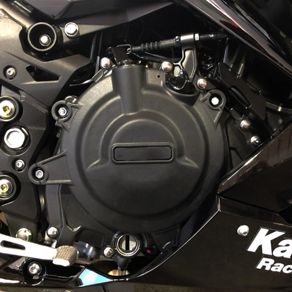 PJVQ Engine Cover Fit for Ninja 400 Z400 NINJA400 2018~2023 Fit for Kawasaki Motorcycle Alternator Clutch Protection Cover Accessories (Color : Clutch Cover)