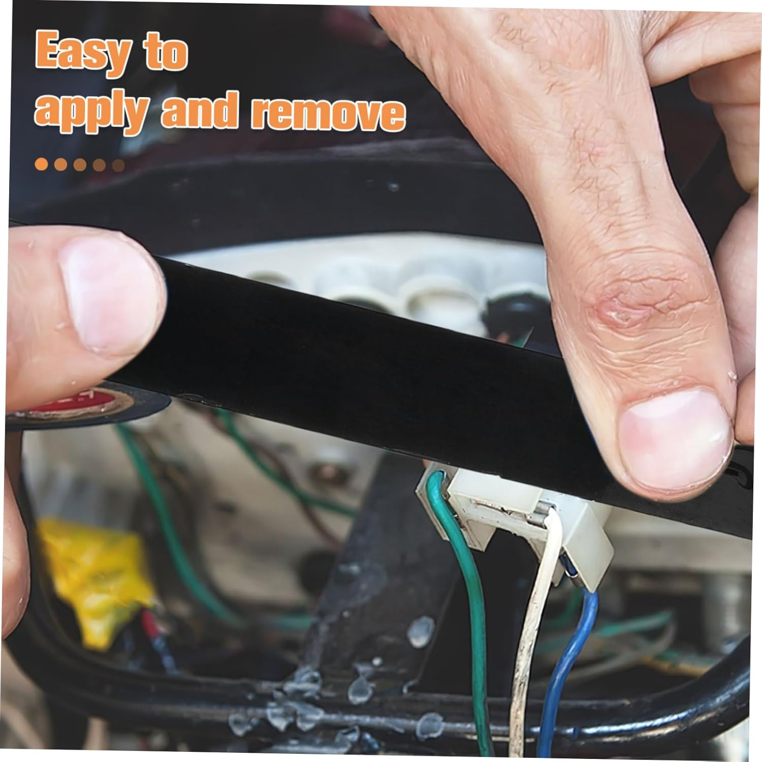 PRETYZOOM Blackout Tape for Electronics Light Blocking Sticker for LED Indicators High Temperature Resistant Residue Adhesive Shade for Windows and Lamps