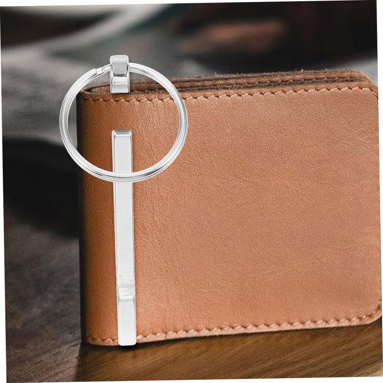 NAMOARLY 2PCS Stainless Steel Waist Clip Money Holder Carabiner Wallet Key Chain Portable Lightweight Multifunctional Clip for Outdoor Activities Backpack Belt Attachment image number 5