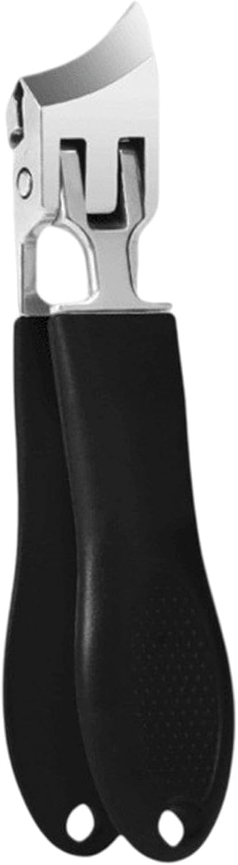 Slanted Nail Clippers - Stainless Steel Toenail Clippers Cutter, Ingrown Toenail Clippers for Thick Toenails, Wide Jaw Opening Slanted No Splash Fingernail Clippers for Seniors, Men, Women - Orange image number 3