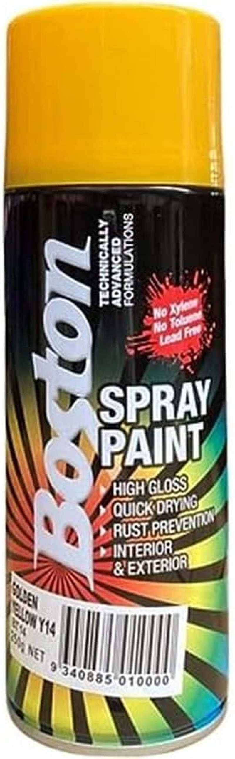 Boston Spray Paint 250 G, Golden Yellow Y14