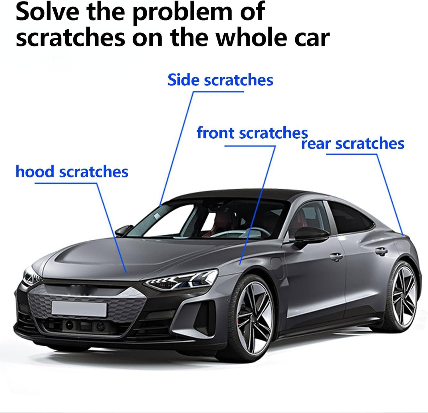 Compact White Car Paint Touch up | Scratch Repair, Touch up Paint for Daily Wear & Tear on Glossy Matte - Red image number 2