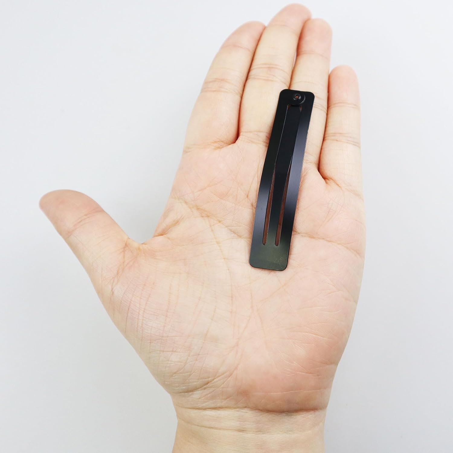 Hair Clips Girls Pack of 20 7 Cm Large Snap Hair Clips Hair Clips Metal Hair Clips Black Hair Clips Hair Accessories Hair Clip for Girls, Men and Women, Rectangle