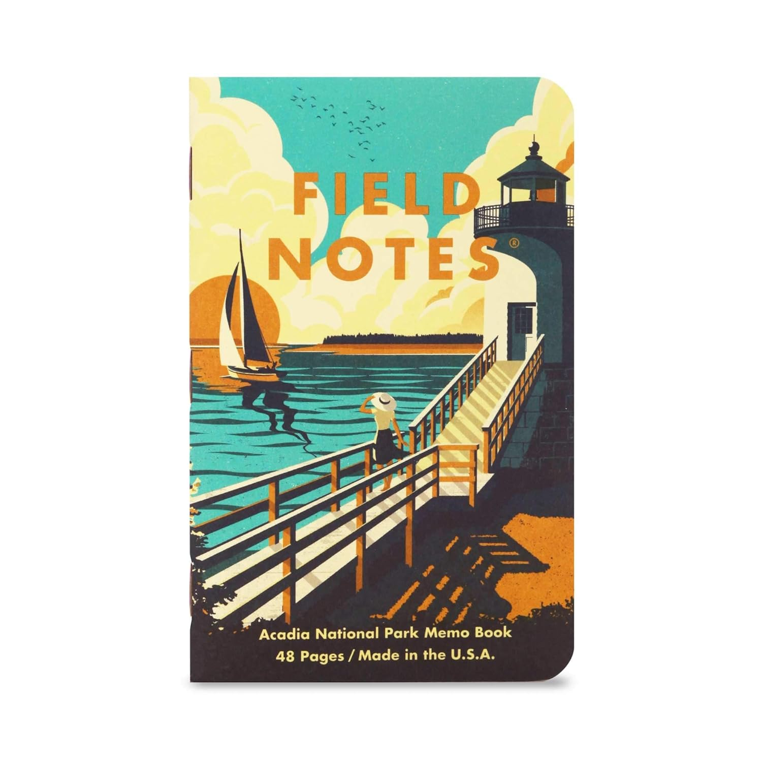 Field Notes: National Parks Series (Series a - Yosemite, Acadia, Zion) - Graph Paper Memo Book 3-Pack - 3.5 X 5.5 Inch image number 3