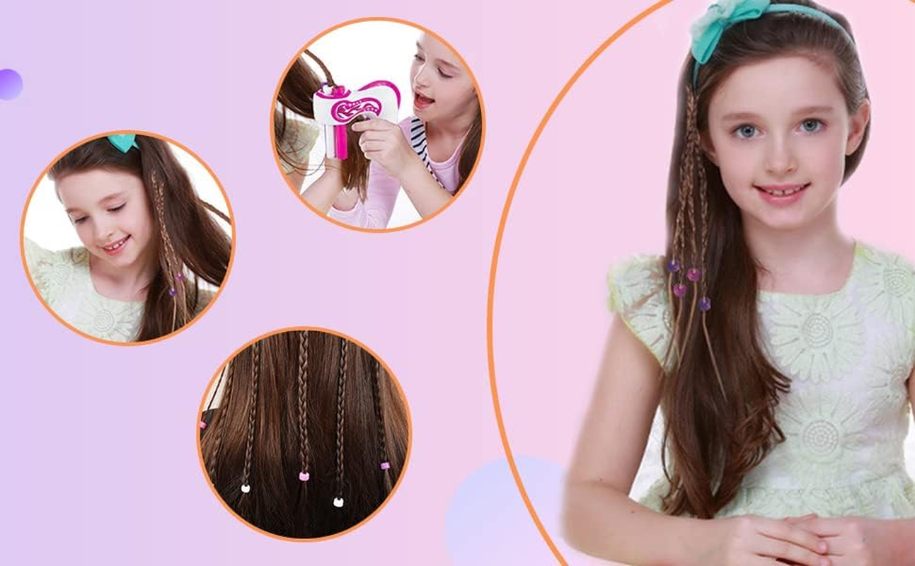 Electric Hair Braider, Braiding Machine, 360-Degree Rotation Styling Tools with Built-In Sensitive Detector Multifunctional DIY Hair Styling Tools Quick Twist Hair Braider Machine Styling for Girls Kids Christmas Halloween Birthday image number 6