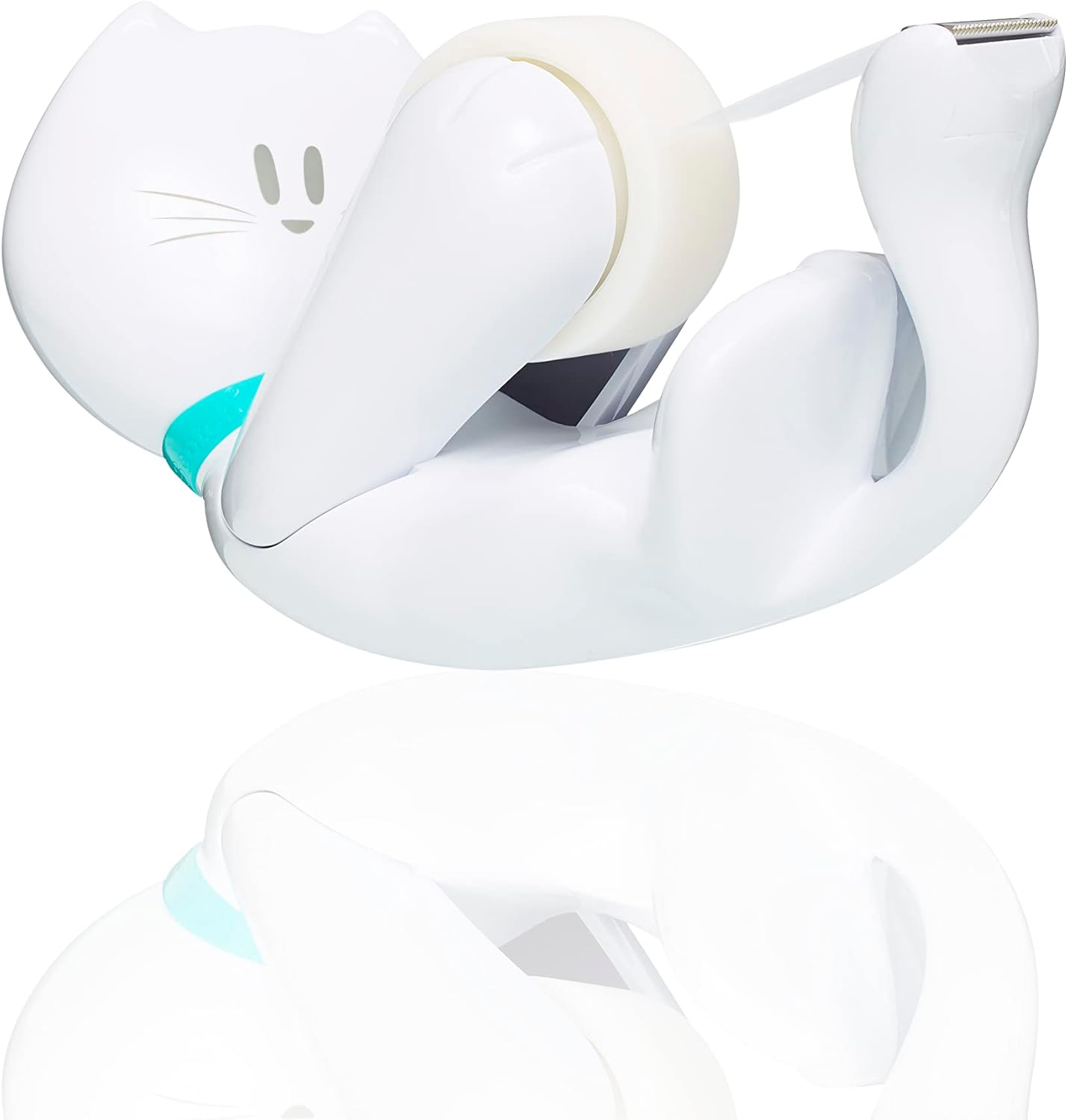 Scotch Elephant Tape Dispenser C43, White + Scotch Magic Tape, 19 Mm X 8.89 M, 1 Roll/Pack