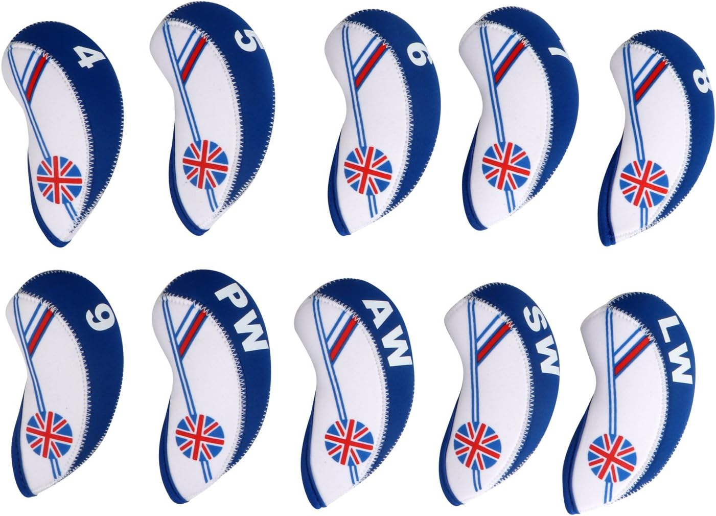 TOURBON 10 X Golf Headcovers for Titleist Callaway Ping image number 4