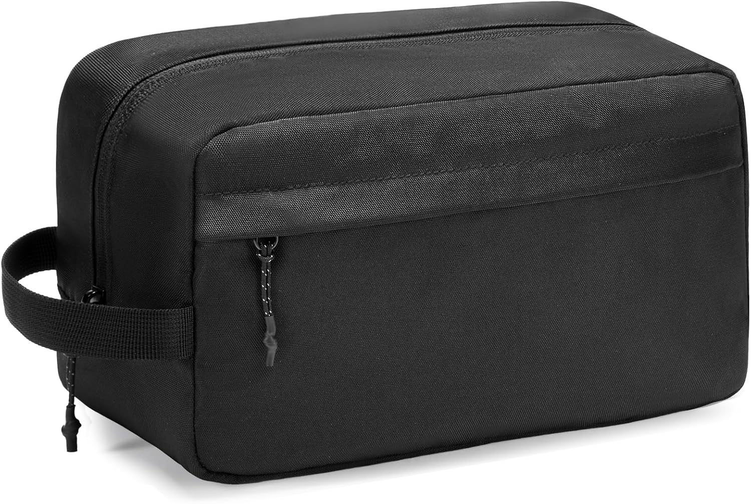 Vorspack Travel Toiletry Bag for Men - Hanging Toiletries Bag Water Resistant Travel Bag for Toiletries Accessories, Black, Medium, Classic