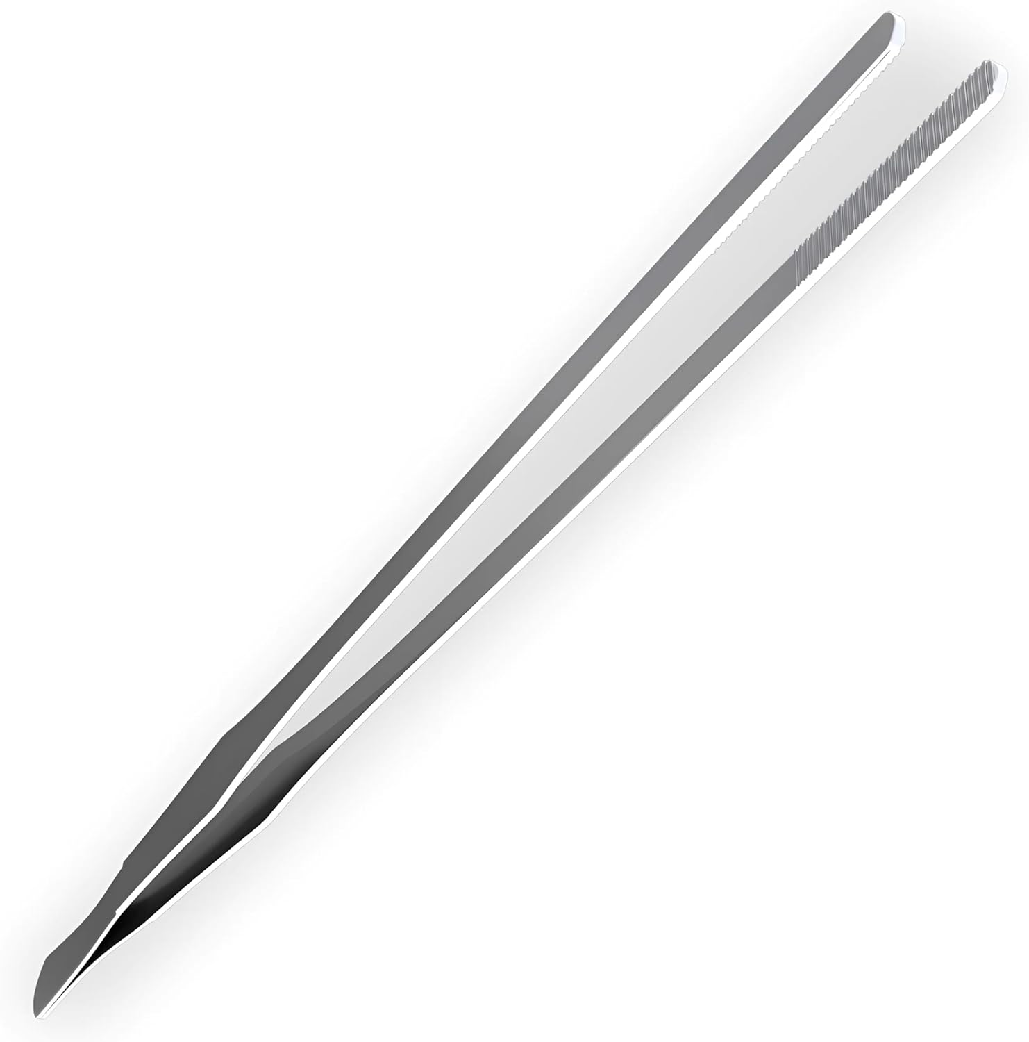 MMOBIEL Stainless Steel Tweezers / Tong 38 Cm / 15 Inch Extra Long with Precision Serrated Tip for Aqua Scaping, Garden Work, Cooking, Industrial Work, Laboratory Use. image number 4