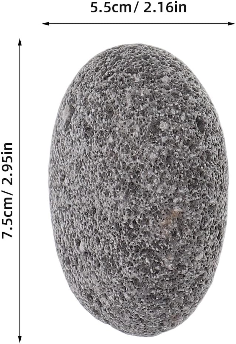 INOOMP 1 Bag Volcanic Lava Stones for Fire Pit - Reusable Decorative Fireplace Rocks - Landscaping Rock Fire Bowl Gas Fireplace Outdoor Indoor Use