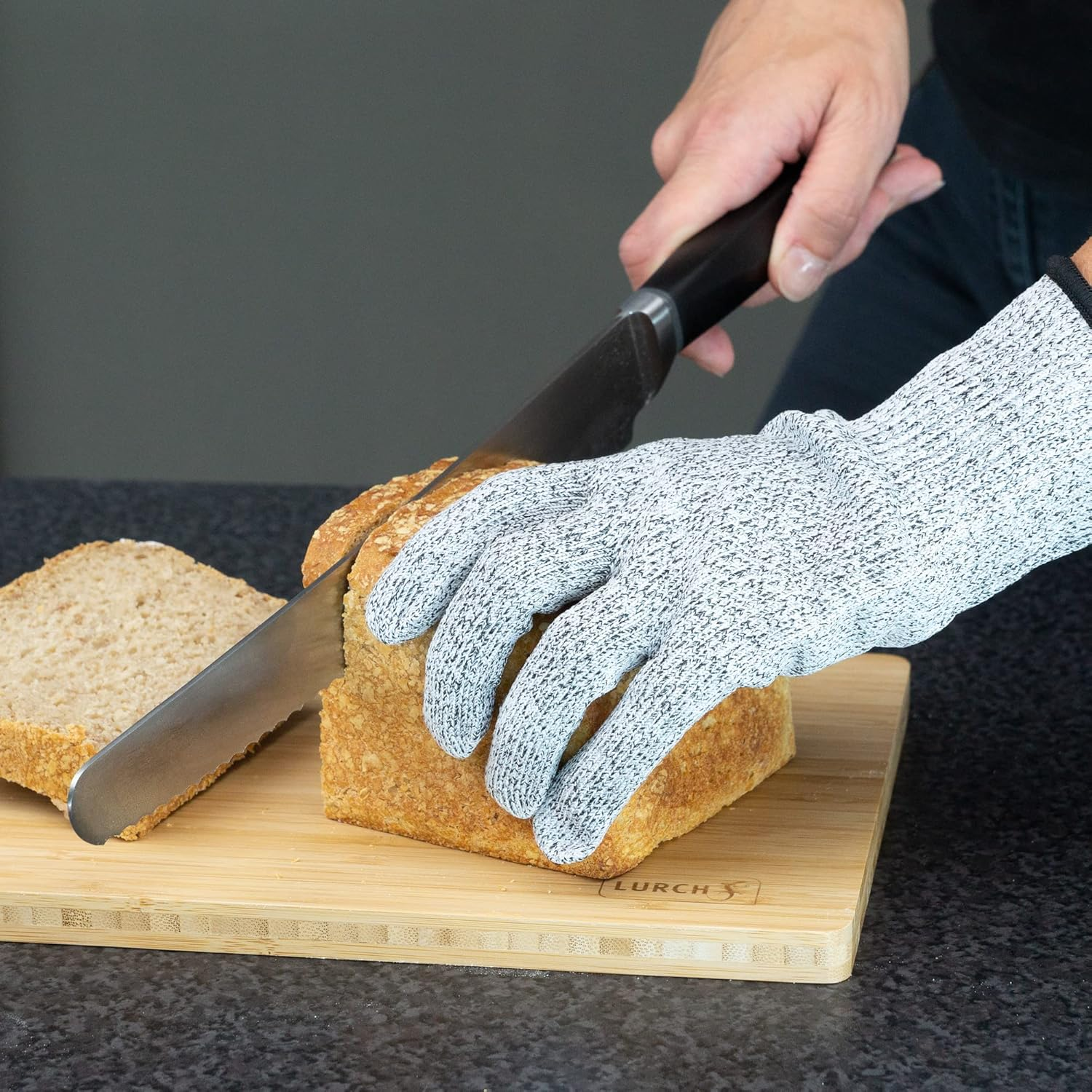 Lurch 70098 Cut Protection Gloves for Safe Food Cutting image number 6