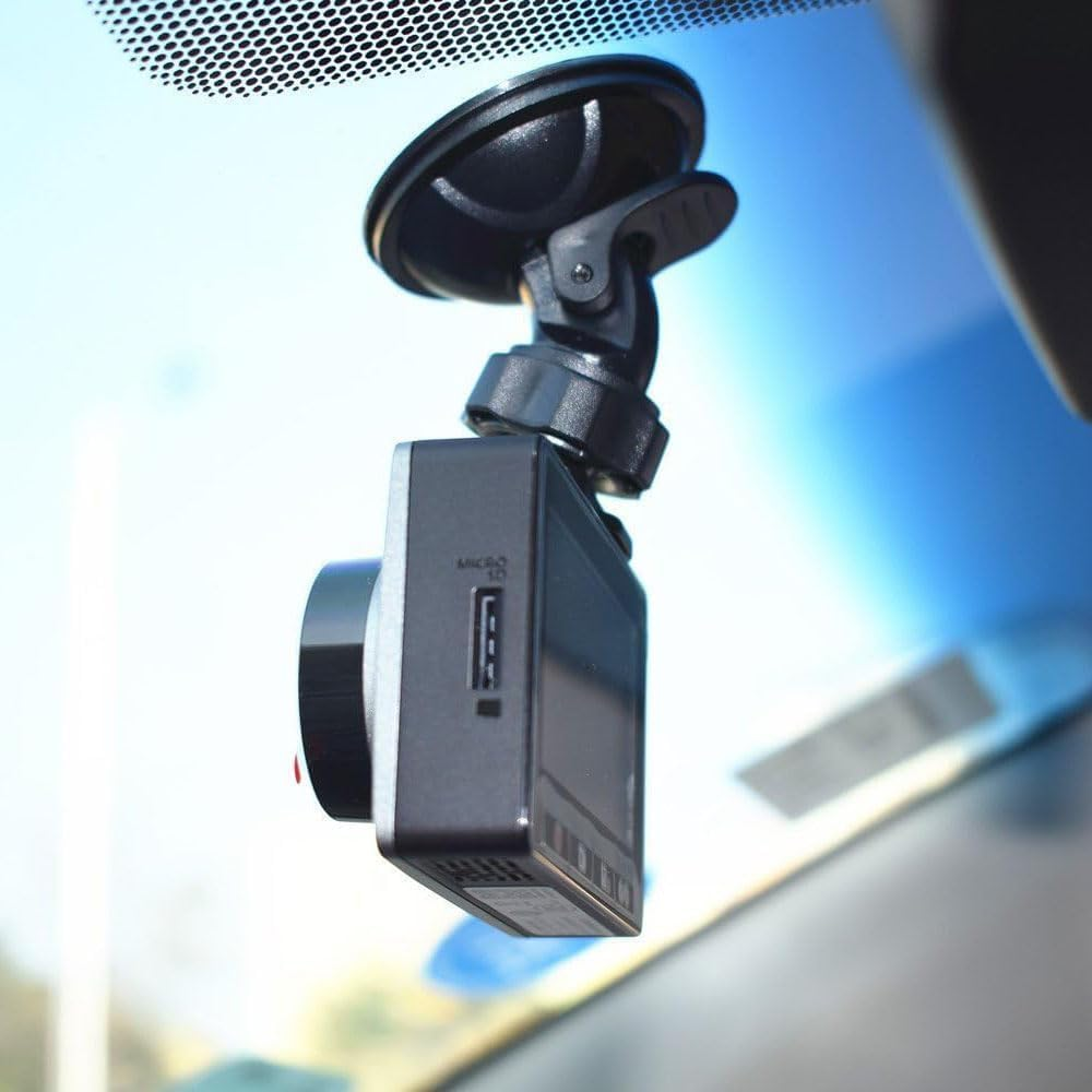 2 Pcs Dashcam Suction Cup Mount for Car, Universal Windshield Holder Compatible with Navman Dash Cameras and Most Vehicle Cameras, Adjustable 360&deg; anti Shake Secure Mount. image number 2