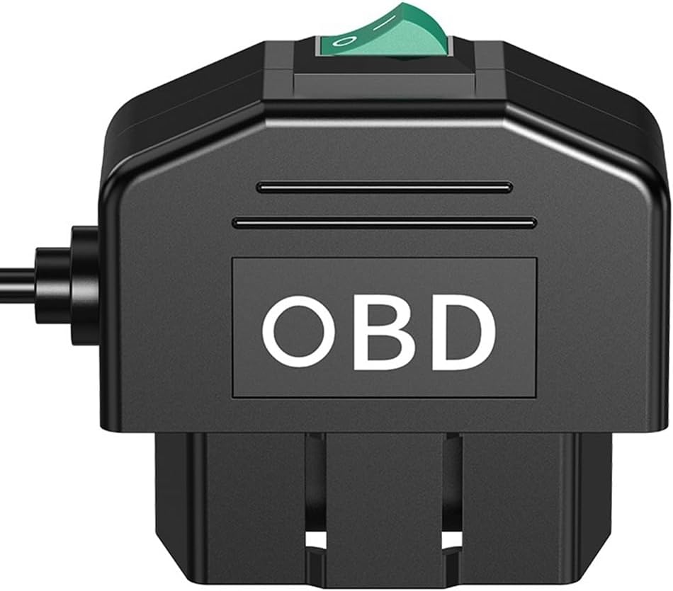 Dash Cam OBD Hardwire Set Dash Camera USB Type C Hardwire Kit with OBD Power Cable for Dashcam 12-24V to 5V/3A image number 1