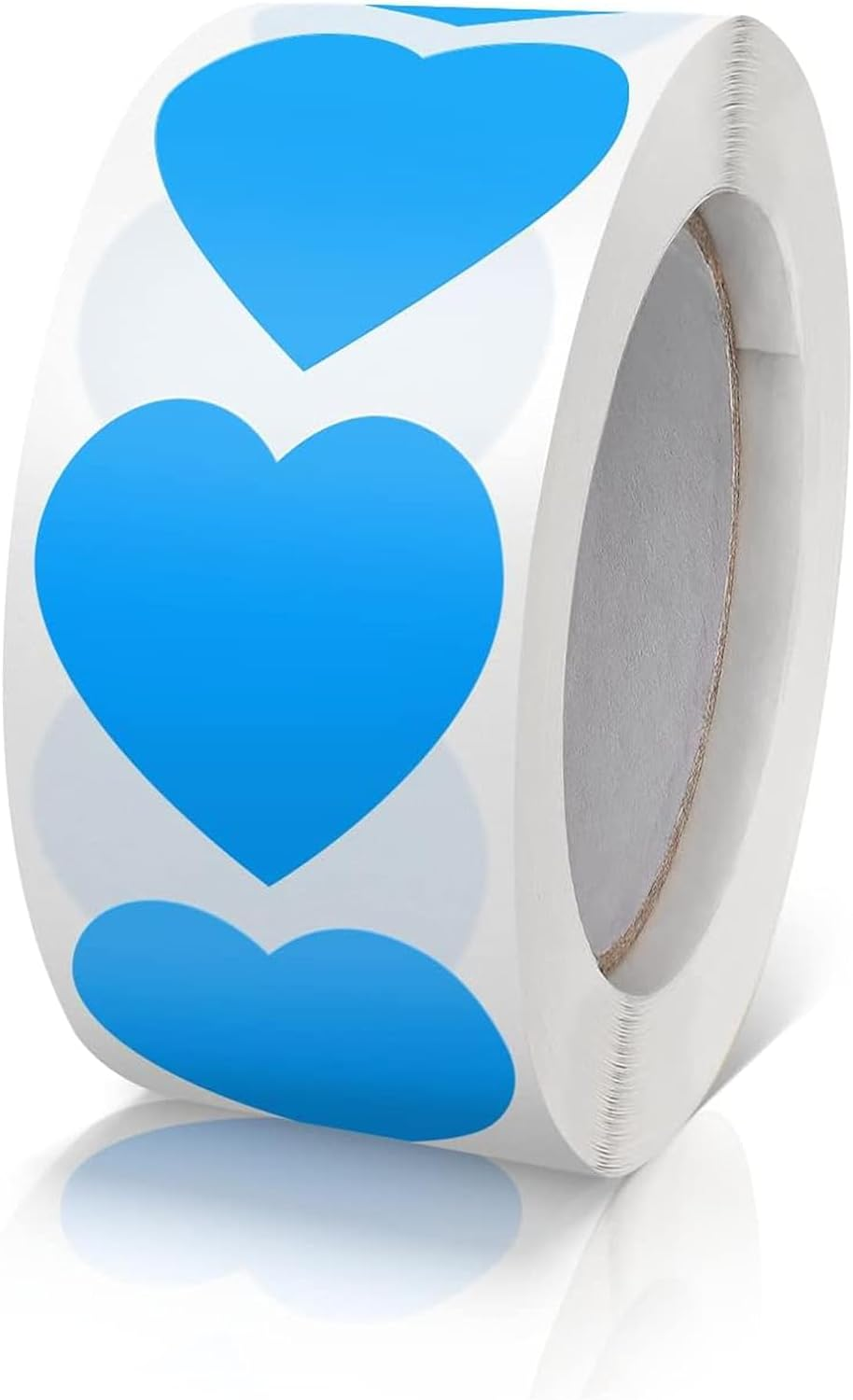 Black Heart Shaped Stickers, 1 Inch Cute Decorative Love Labels for Valentine&rsquo;S Day, Envelopes, Award Charts, Crafting, Scrapbooking, 500 Labels per Roll