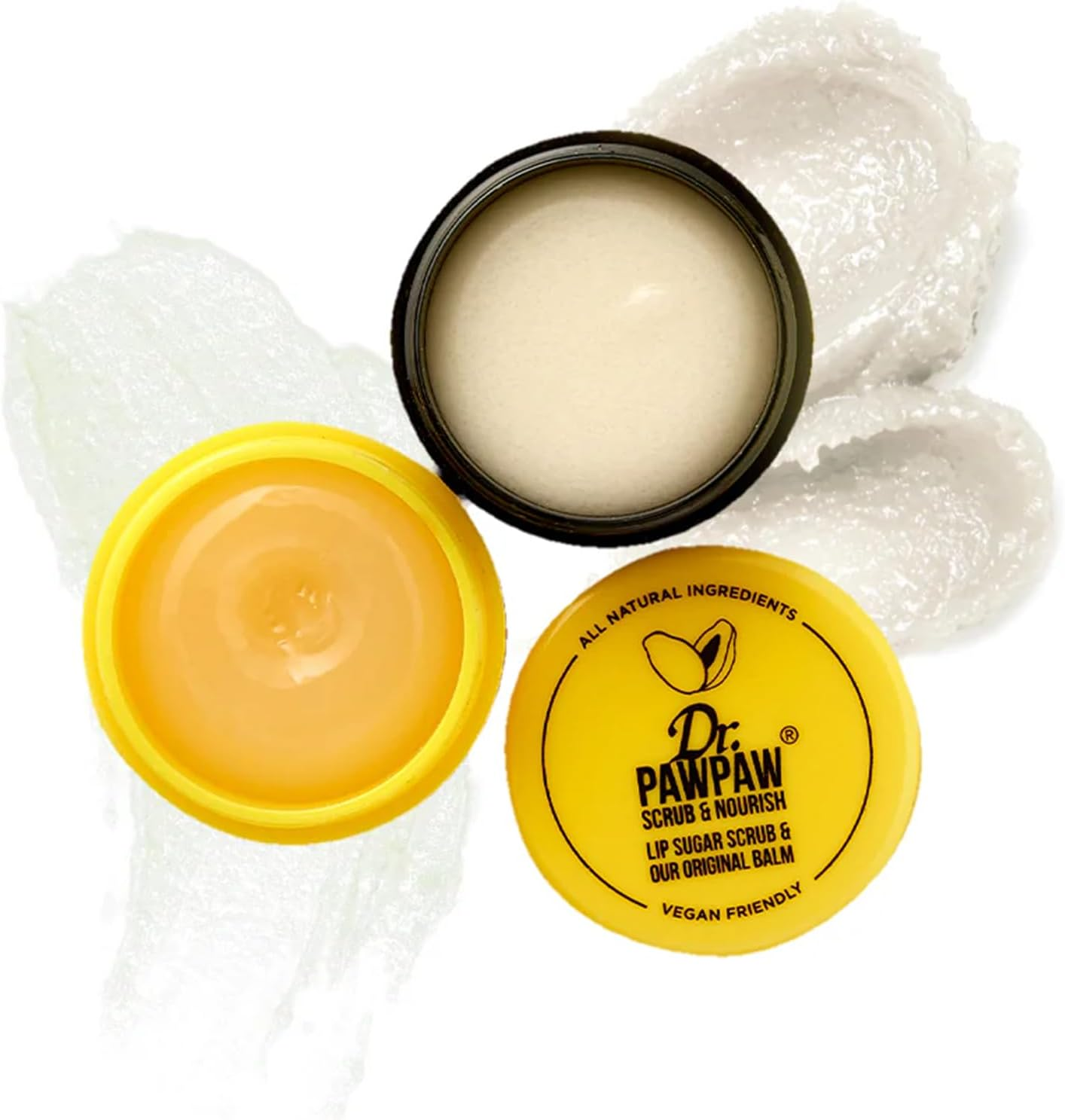 Dr.Pawpaw Lip Scrub & Nourish Duo Pot 16G image number 5