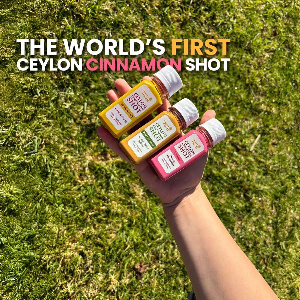 Sweetwood Ceylon Cinnamon Shot &ndash; Daily Focus & Energy Boost &ndash; 60Ml Liquid Shot &ndash; No Caffeine, No Preservatives image number 2