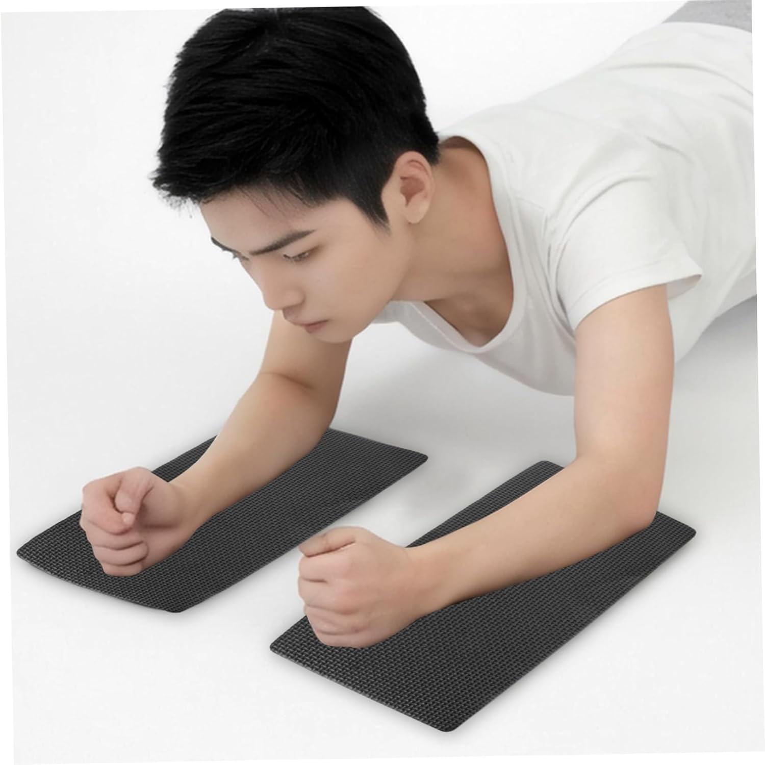 2Pcs Garden Kneeling Pads Cushion for Gardening and Yoga, Mini Portable Waterproof Knee Pads with Thickened Foam Support, Black Protective Mats for Outdoor Lawn Care image number 4