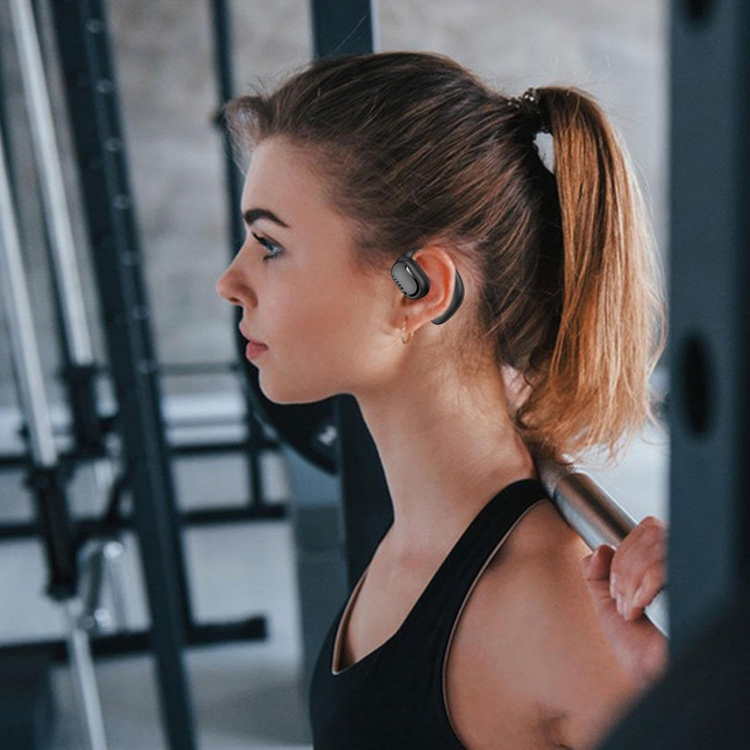 Wireless Ear Steps - Wireless Phone | Noise over Ear Earphone | Earbuds with Earpieces BT 5.3 Sports Earbuds, over Ear Workout