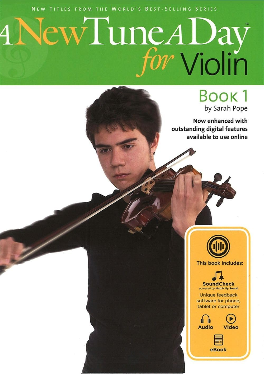 New Tune a Day for Violin Bk/Cd: Violin - Book 1 image number 1