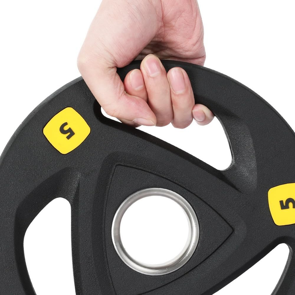 Everfit Weight Plates Standard 5Kg Dumbbells Barbells Plate Weight Lifting Home