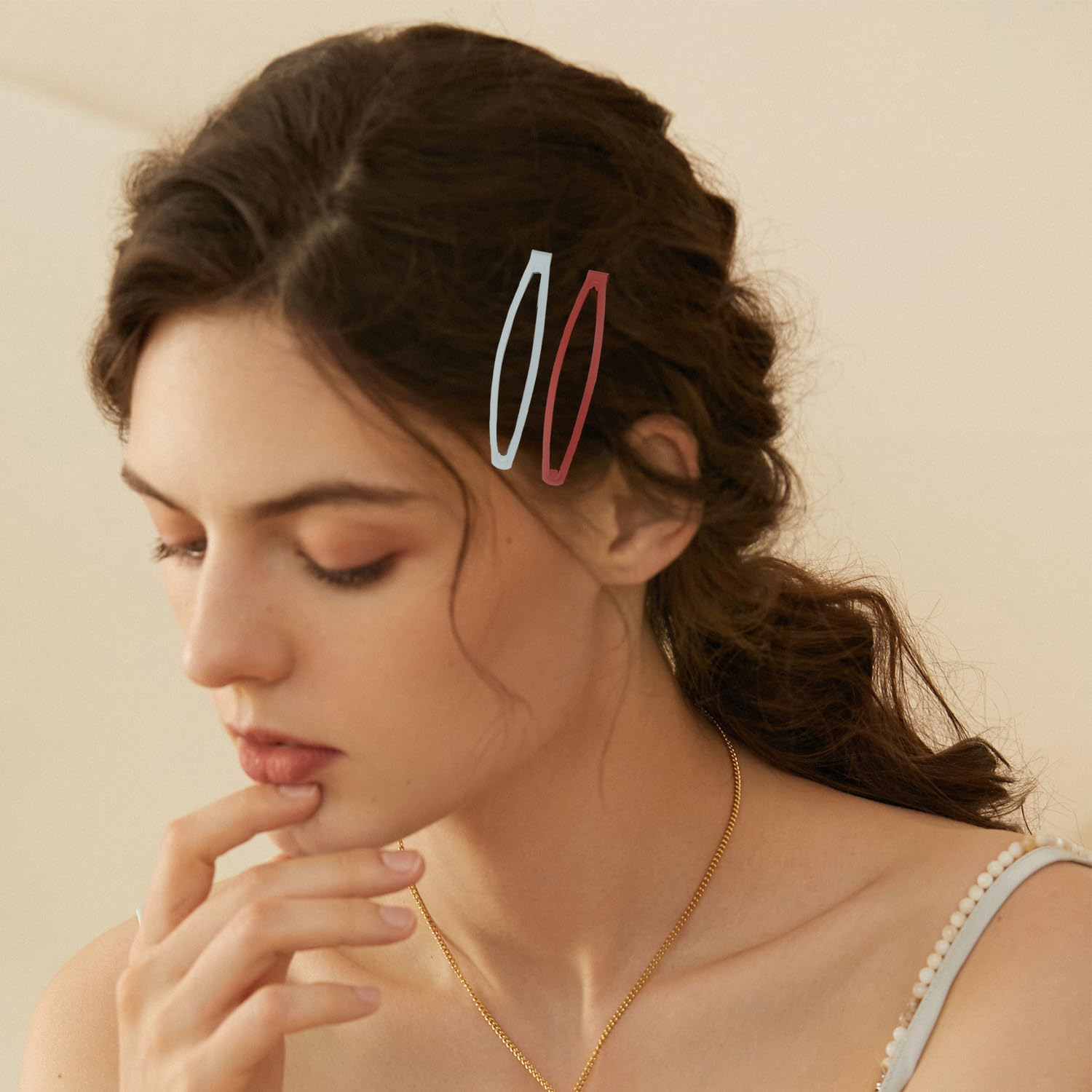 20 Pieces Simple Metal Hair Pins, Cute Hair Pins, Hair Styling Accessories, Hairstyle Decorations. image number 4