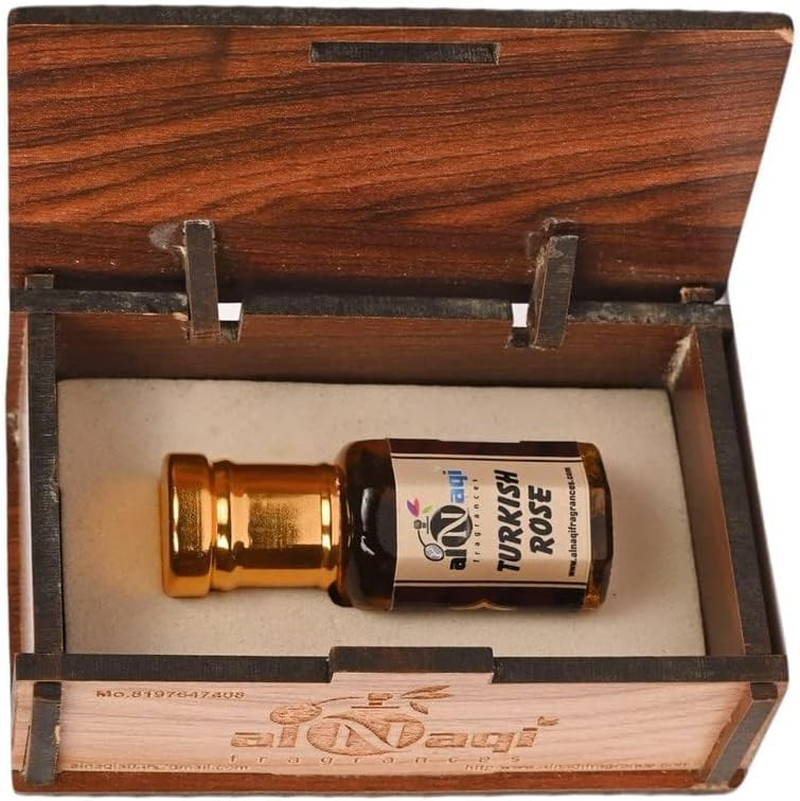 Ethnic Choice Al Naqi Turkish Rose Attar-6Ml | for Men and Women | Pack of 1 | Original & 24 Hours Long Lasting Fragrance | Most Wanted Arabian Aroma | (Unisex) | image number 2