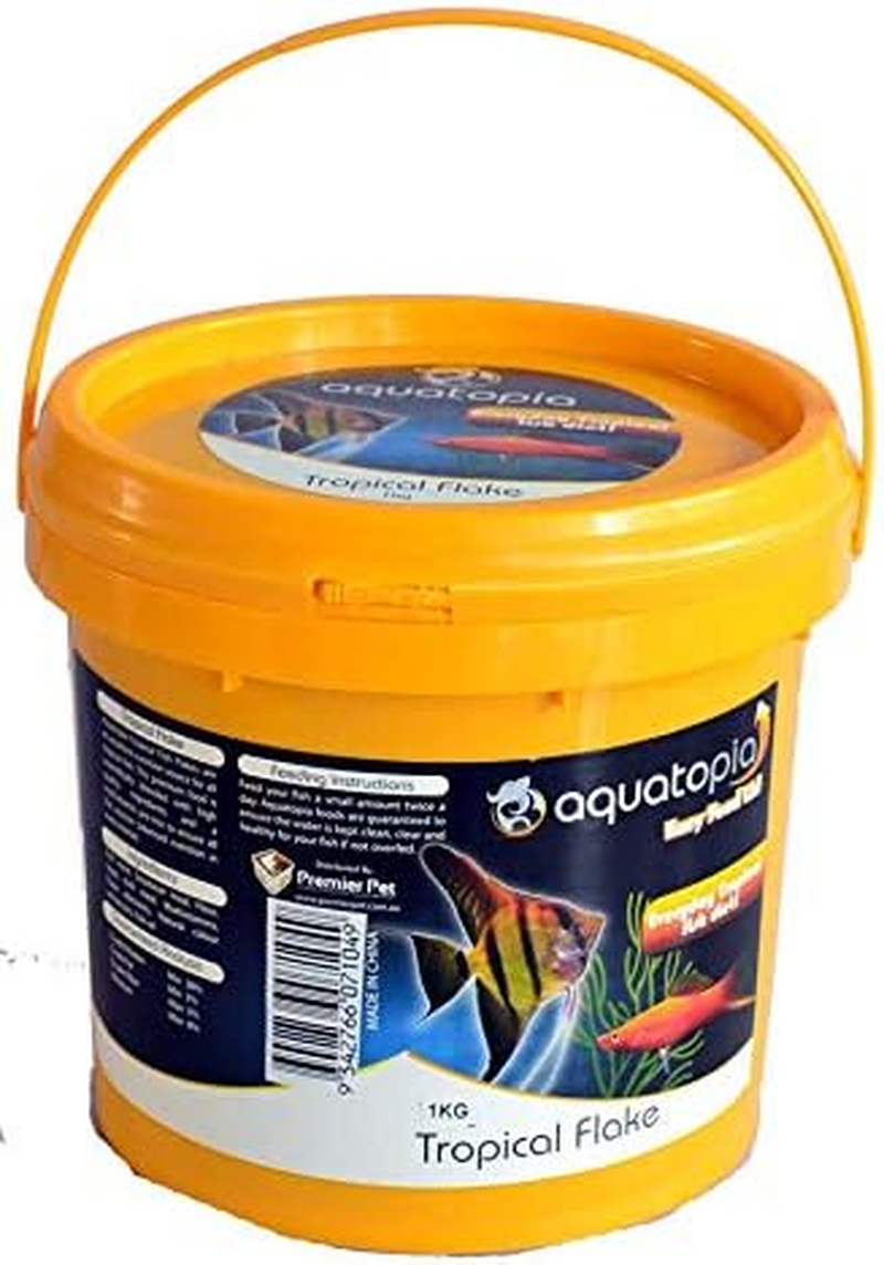 Aquatopia Tropical Flake 1Kg Bucket, 1 Kilograms