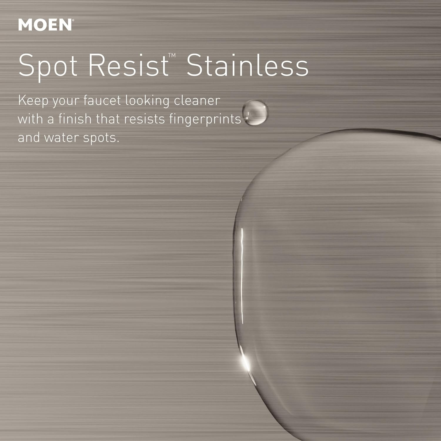 Moen Spot Resist Stainless Deck Mounted Kitchen Lotion or Soap Dispenser with above the Sink Refillable Bottle, 3942SRS image number 2