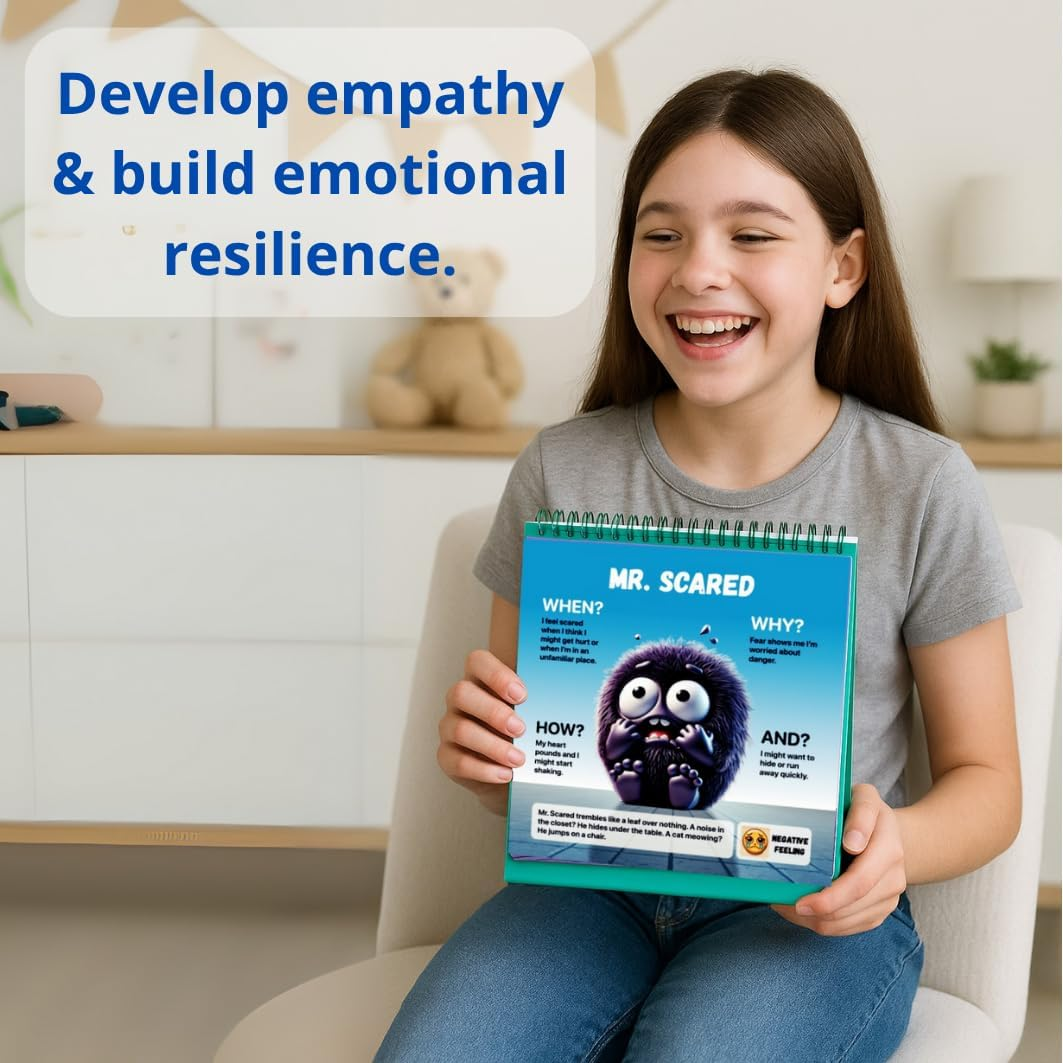 Emotion Flip Book for Kids: Manage Your Feelings Better with Feelings Builder image number 4