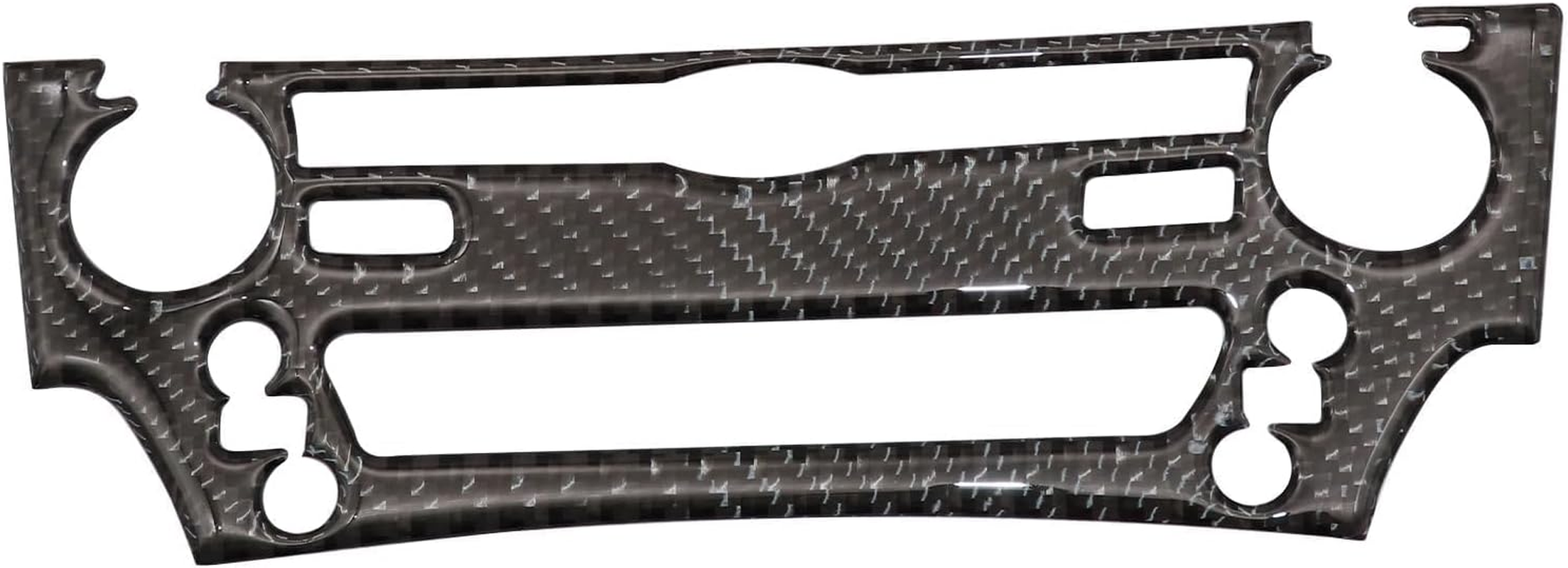 GXARTS 12Pcs Carbon Fiber Full Set Interior Decoration Trim Kit Compatible with Lexus IS250 Black 2006 2007 2008 2009 2010 2011 2012 image number 6