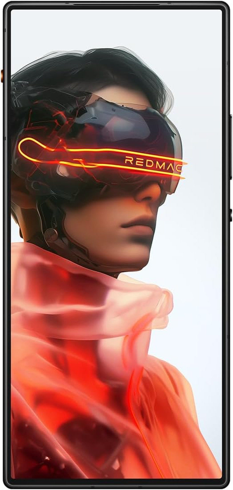 REDMAGIC 10 Air 120Hz Gaming Phone, 5G Android Smartphone, 12GB RAM+256GB ROM, Snapdragon 8 Gen 3, 6.8" AMOLED Full Screen, FHD+, 50MP Camera, Dual-Sim, Unlocked Mobile Phone Orange