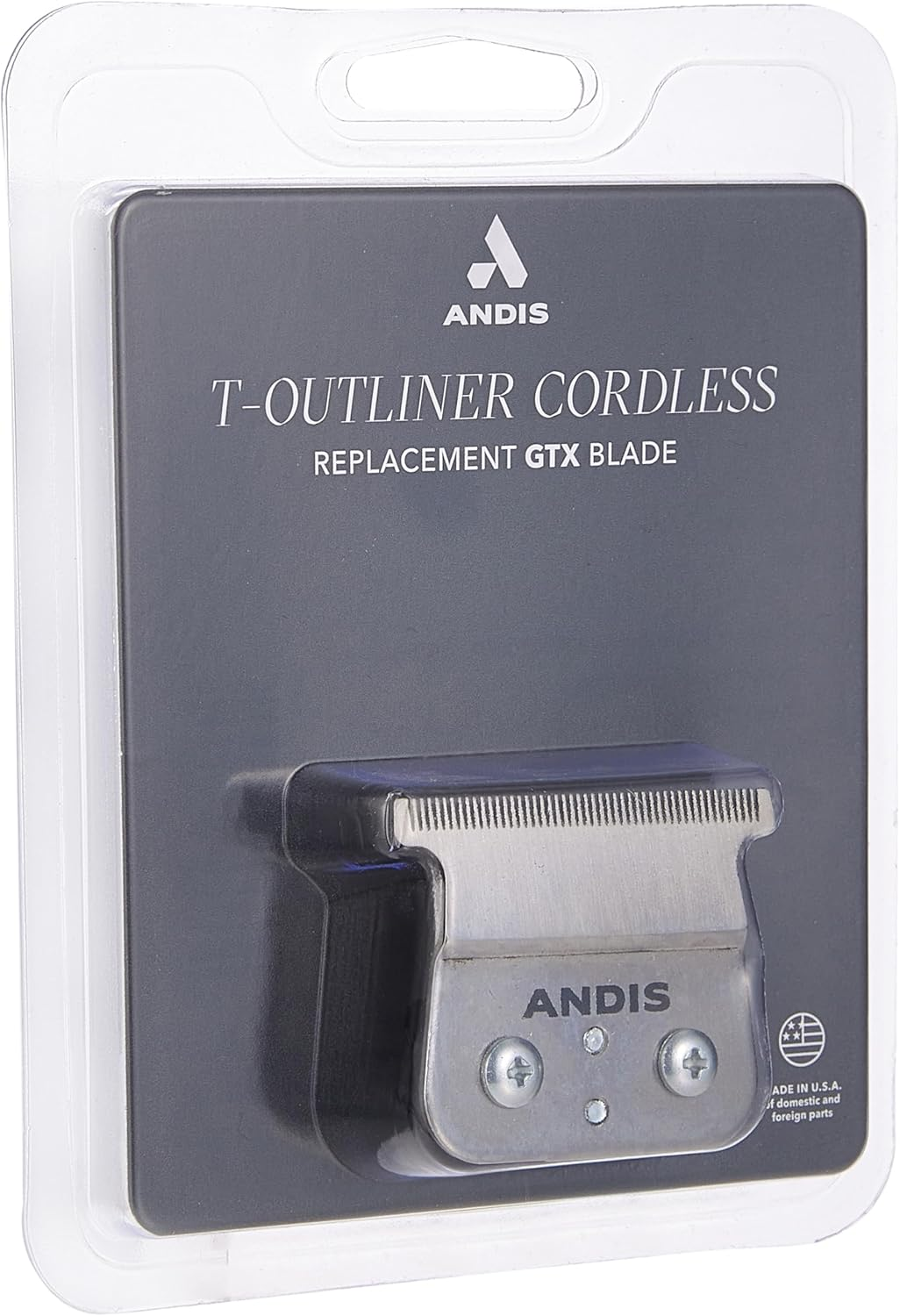 Andis Cordless T-Outliner Carbon Steel Li Replacement GTX Blade image number 2