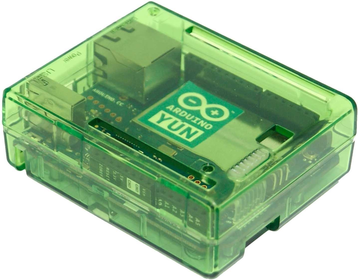 Arduino YUN Case Transparent (Green) image number 1