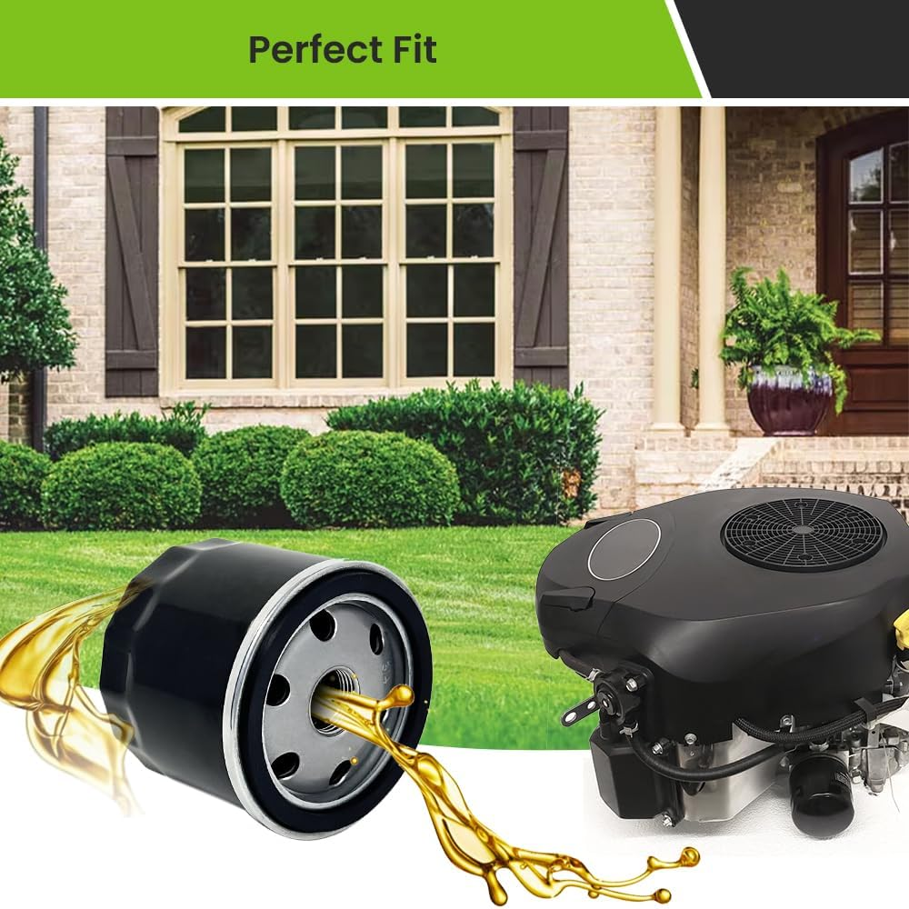 4 Pack 12 050 01 Oil Filter for Kohler 7000 Series Engine KH-12-050-01-S 12 050 01-S1 12-050-01-S 1205001S, Lawn Mower Oil Filter for Cub Cadet XT1 Compatible with Craftsman Troy Bilt Bronco