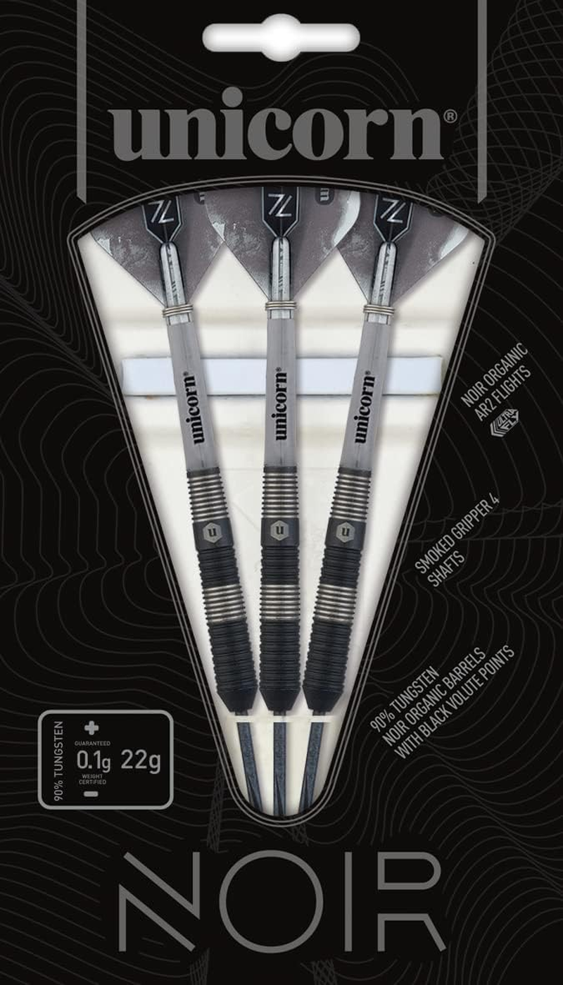 &lrm;Unicorn Darts Set | Noir Style 3 | 90% Tungsten Barrels With image number 3