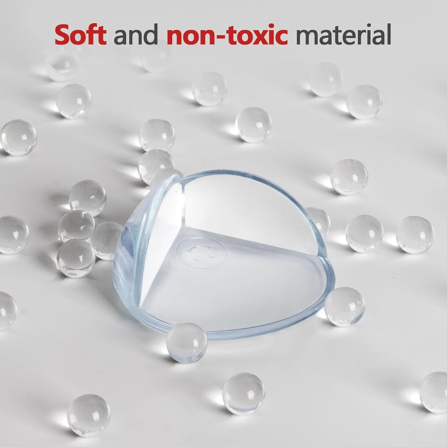 12 Pack Corner Protector for Baby, Clear Furniture Corner Guard & Edge Safety Bumpers for Table Edges & Sharp Corners - Baby Proofing (Round) image number 4