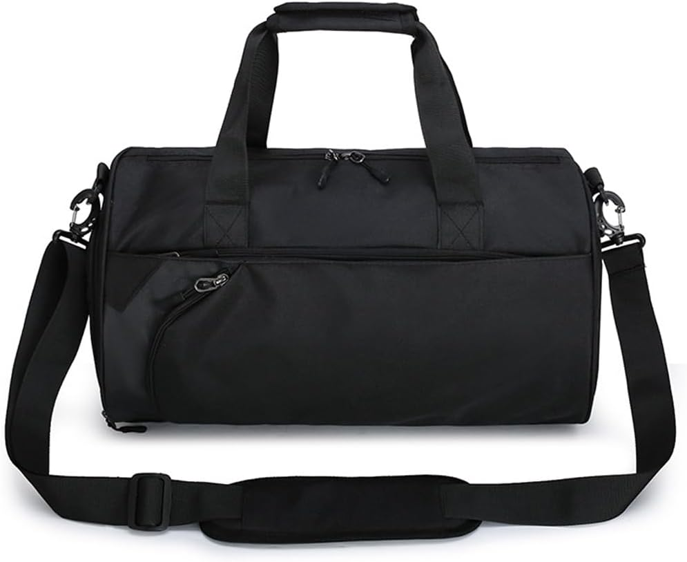 AIMALL Men'S Sports Duffel Bag 16.9In Travel Gym Bag with Wet Dry Separation, Shoe Compartment, Adjustable Shoulder Strap, Multi-Pocket Nylon Fitness Bag image number 3