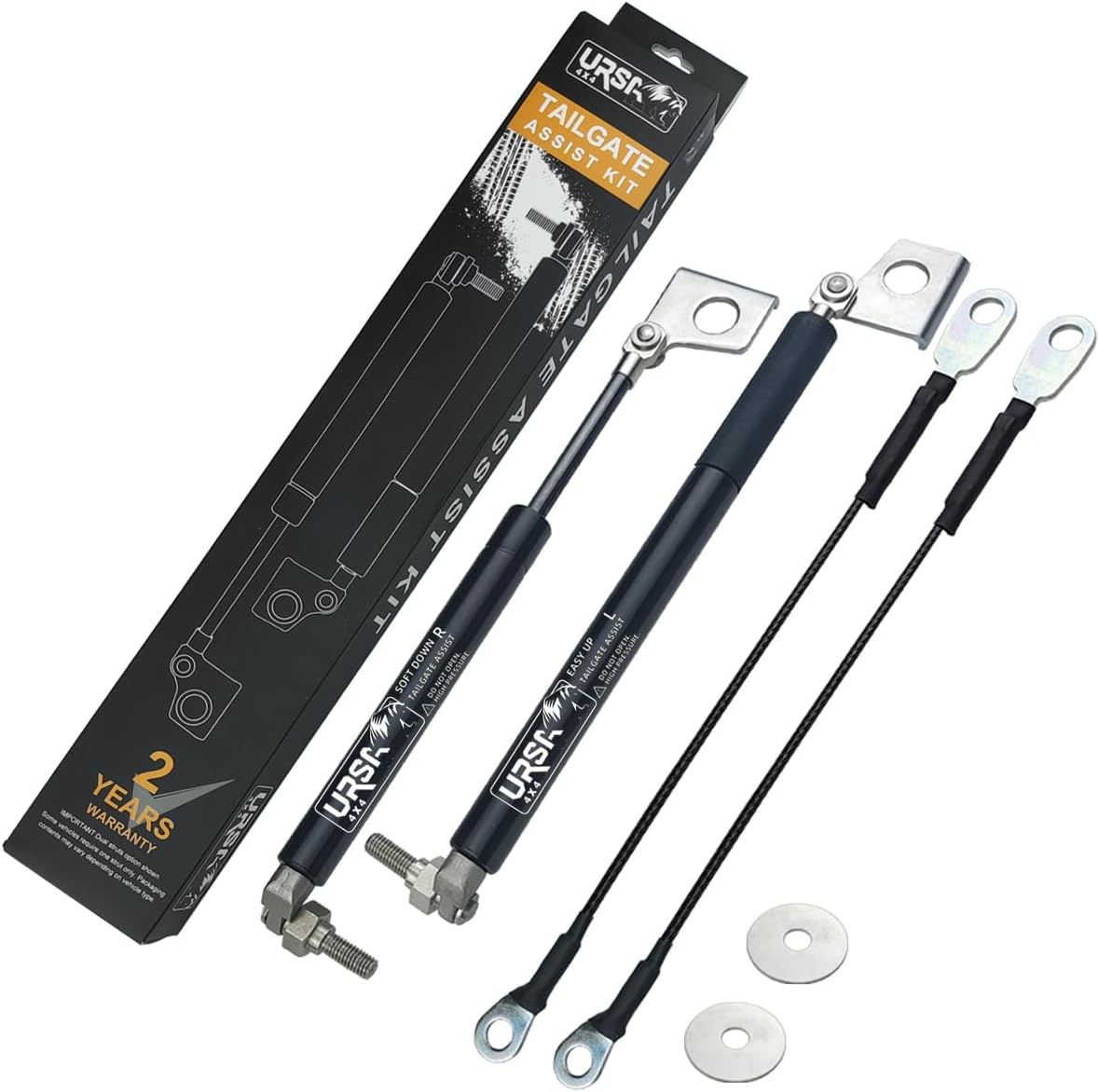 Easy up & Slow down Tailgate Struts for Holden Colorado RG 2012-On