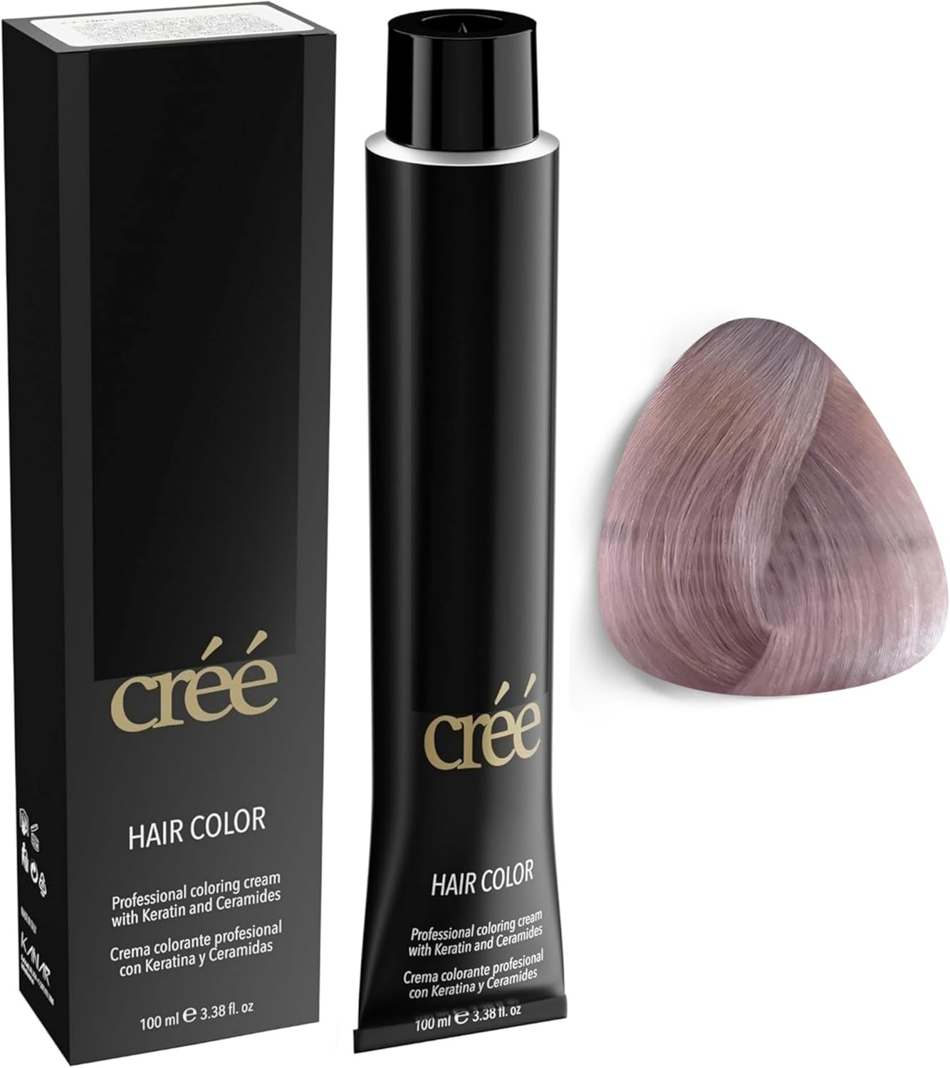 Cr&eacute;&eacute; Professional Permanent Hair Color, 100Ml - 3.4 Fl.Oz. (Lavender Platinum Blond 10.21)