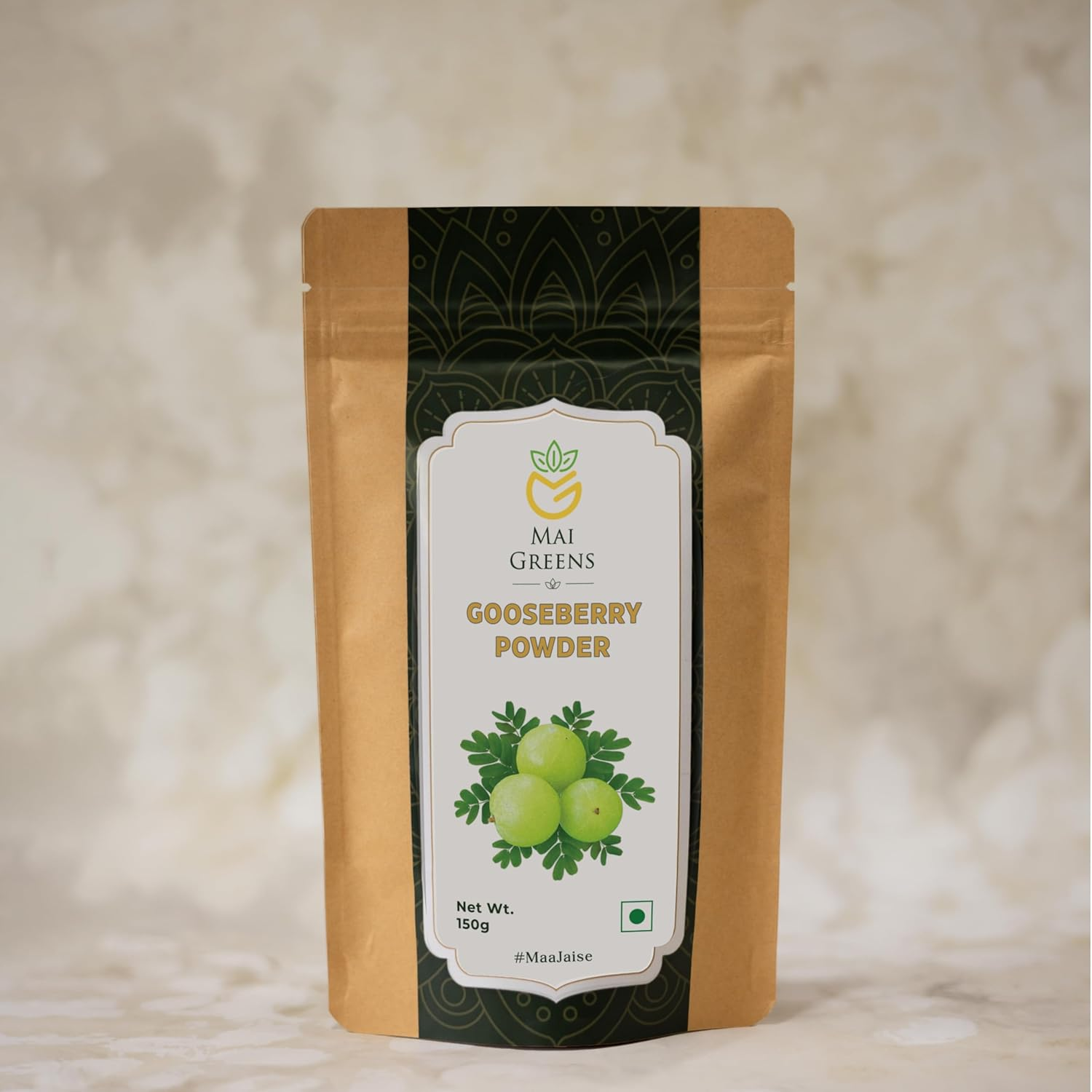 Maigreens Amla Indian Gooseberry Powder for Drinking | Amla Juice | Herbal | 30 Day Pack (150G) image number 4