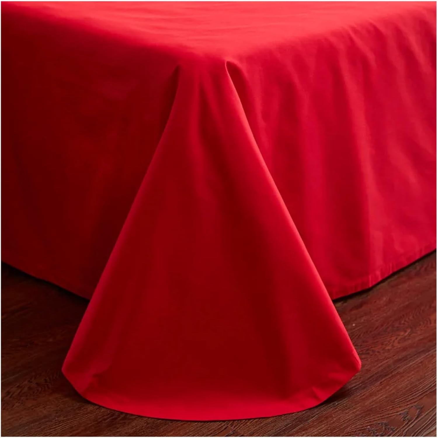 Chinese Wedding Luxury Bedding Set Gold Tassels Loong Phoenix Embroidery Red Duvet Cover Bed Sheet Pillowcases Home Textile,Bedding(Phoenix Dancing,Queen Size 8Pcs) image number 5