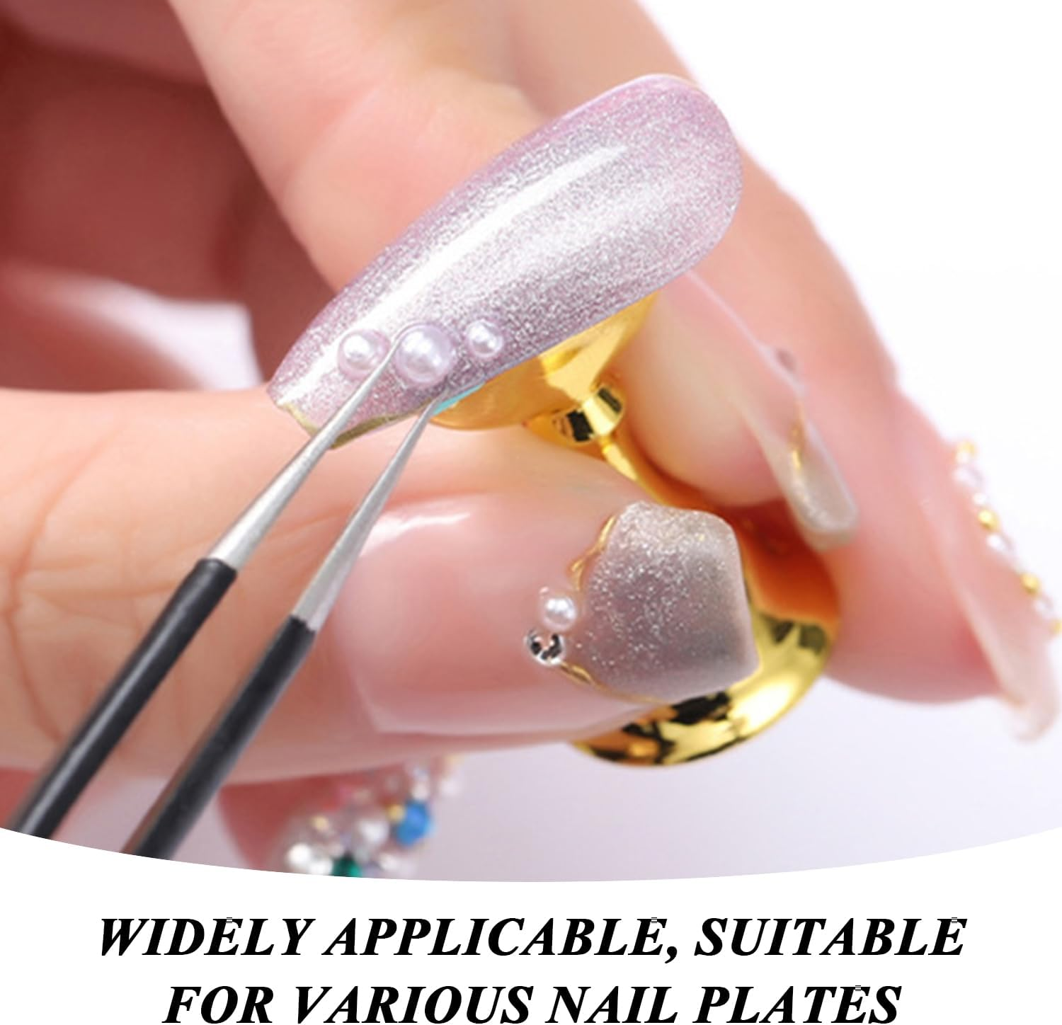 5 Pcs Manicure Accessories Manicure Practice Accessories Nail Display Stand Acrylic Nail Stand DIY Manicure Accessories image number 1