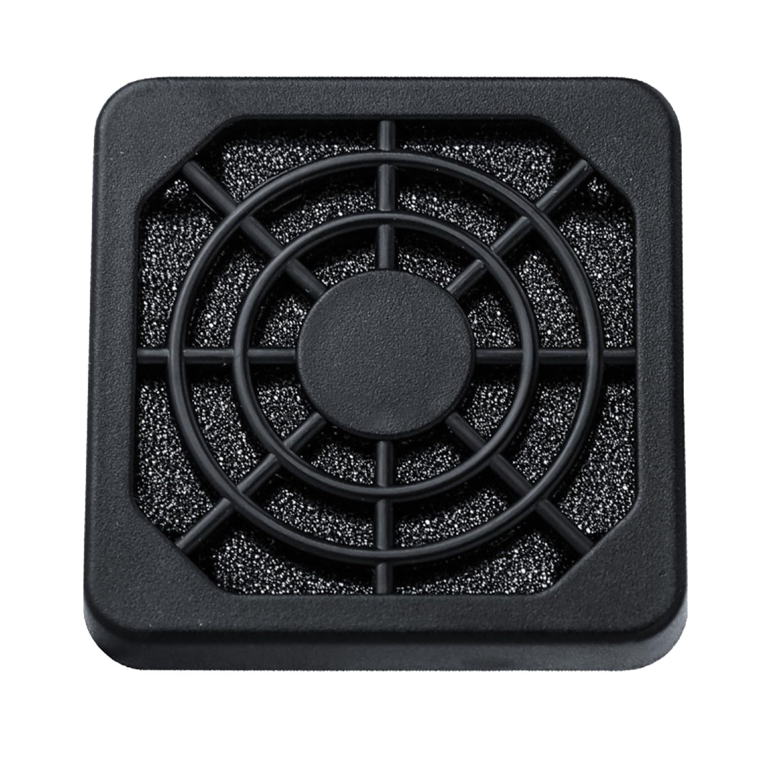 SQXBK 6PCS Cooling Ventilator Fan Filter Dust Cover Black 40MM Fan Cooling Fan for Computer Case Fan Dirt Filtration