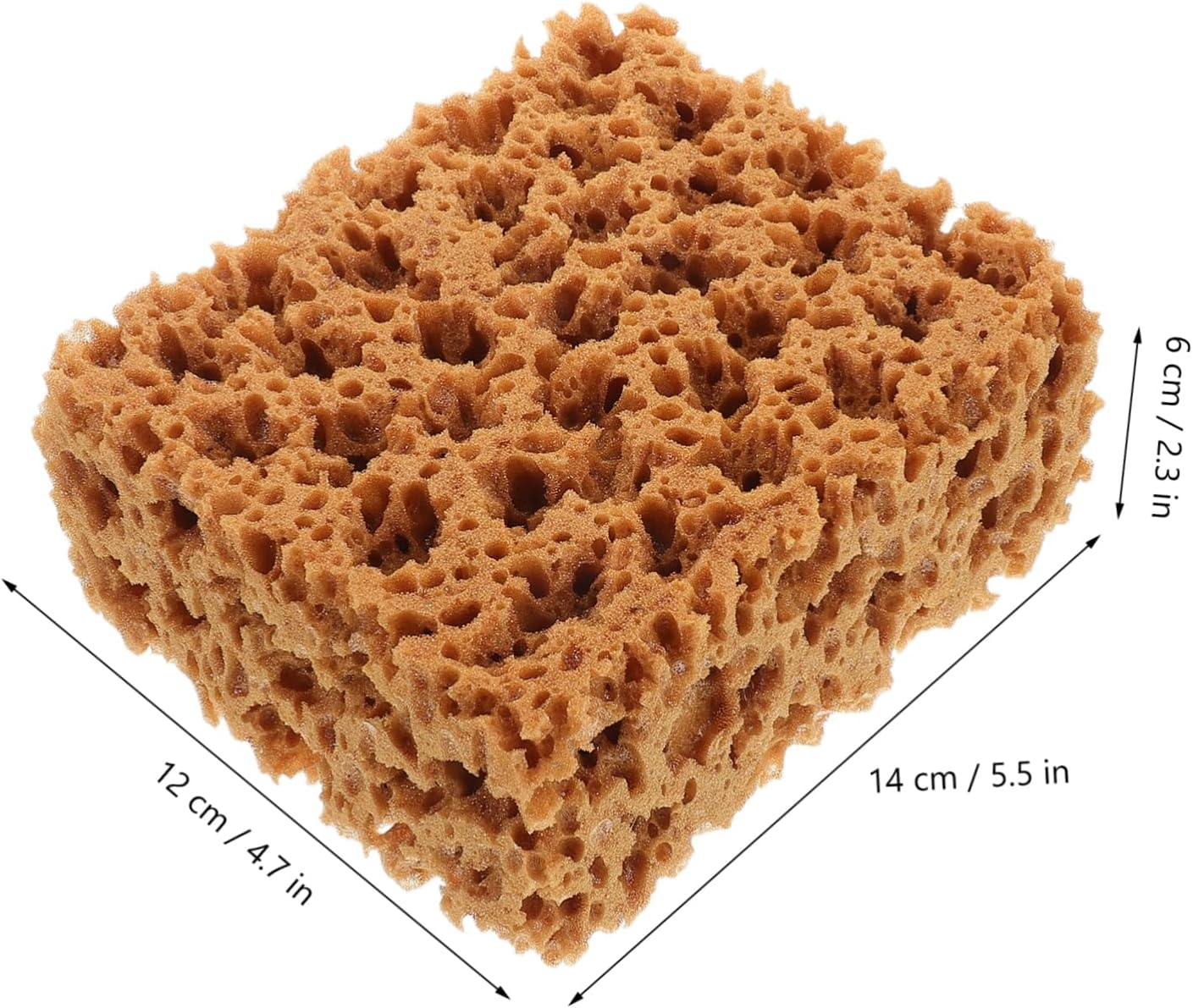 VICASKY Paint Brush Tools Natural Sea Sponge for Texture Painting Walls Furniture Crafts Artist Sponge Soft Bristles image number 6