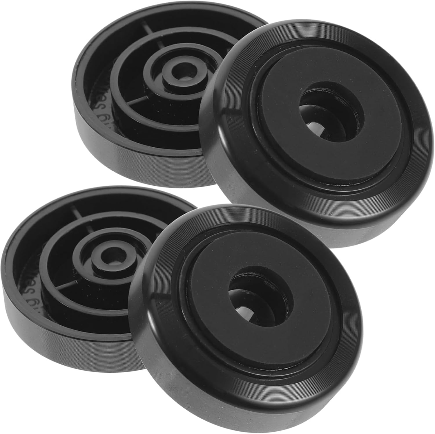 Kisangel Speaker Isolation Feet Hifi Isolation Feet Sturdy Shock Absorption Pads Spikes, 40X12Mm Black Speaker Vibration Absorber for Subwoofer Stand and Home Audio Equipment Protection image number 4