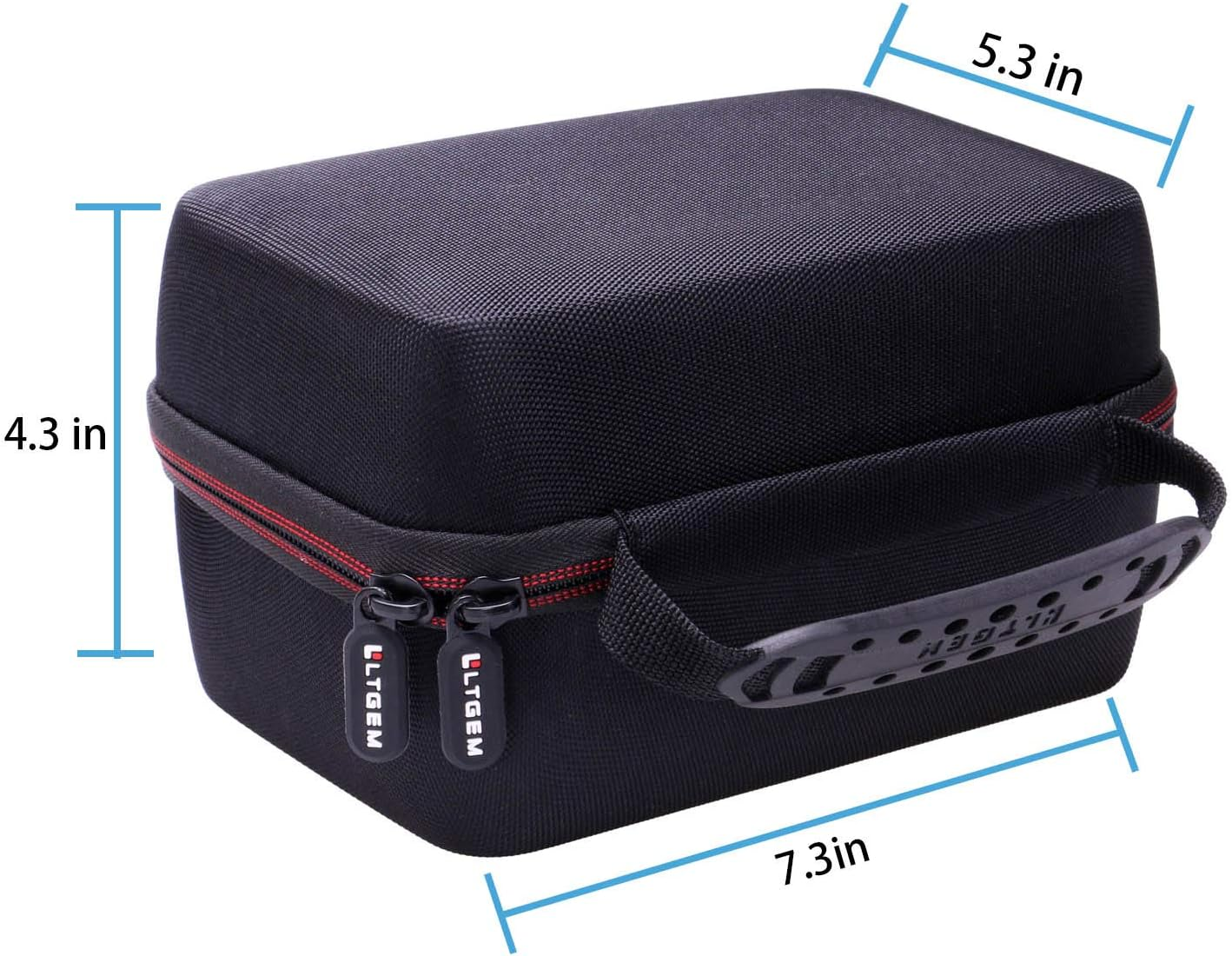 LTGEM EVA Hard Case for Omron Evolv Bluetooth Wireless Upper Arm Blood Pressure Monitor - Travel Protective Carrying Storage Bag image number 5