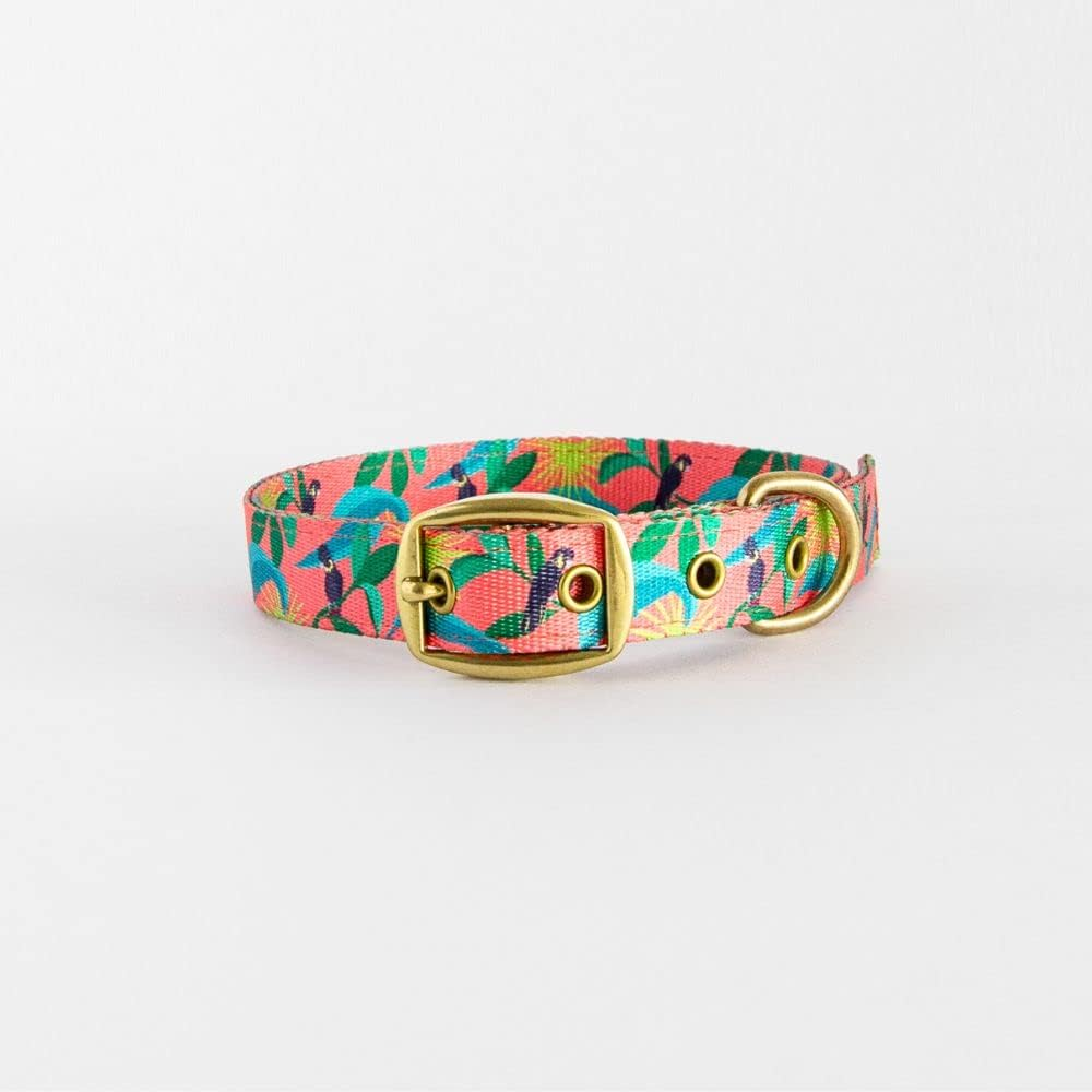 Anipal Clancy the Black Cockatoo Dog Collar - L - from Recycled Plastic Bottles image number 1