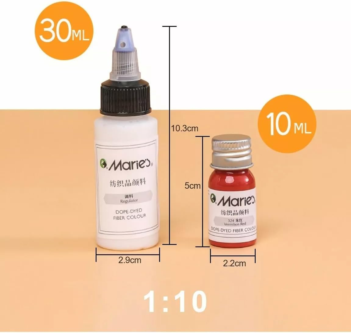 Textile Painting，Fabric Dye DIY Set 12 Colors, Canvas Fabric Painting for Kids, Textile Painting Set for Adults and Art on Clothes, Shoes,Waterproof image number 5