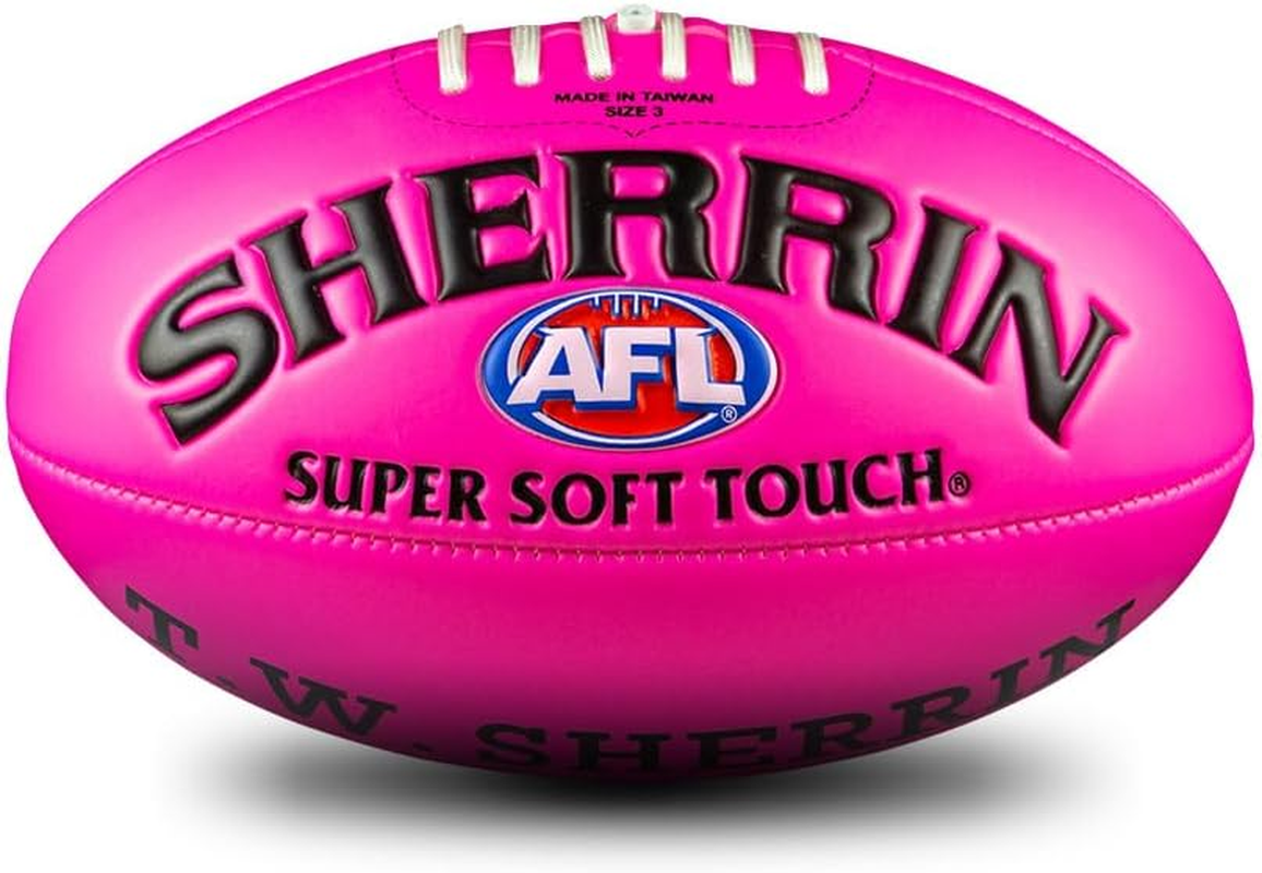 Sherrin AFL Soft Touch 25Cm Junior Youths Kids PVC Football - Yellow image number 6