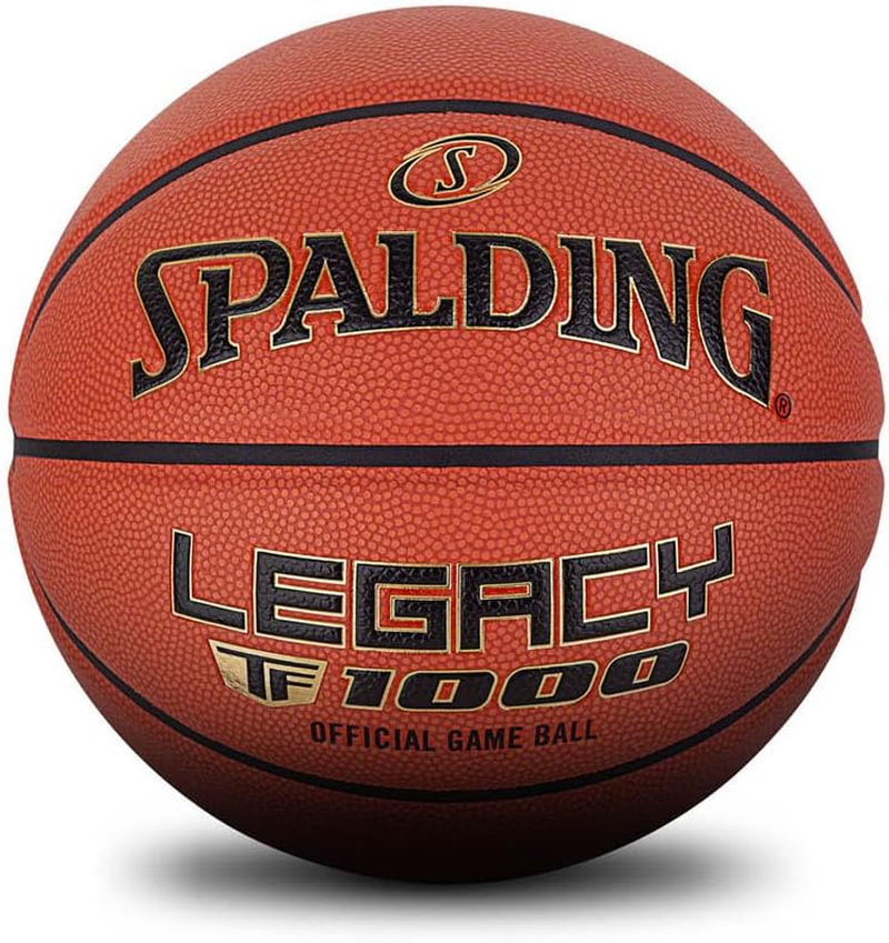 Spalding Legacy TF 1000 Indoor Game Basketball, Size 7